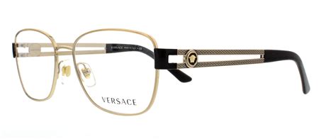 versace eyeglasses gold